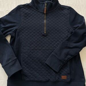 L.L. Bean Women’s Quilted Quarter-Zip Sweater